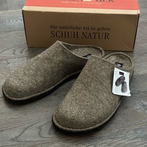 German Wool Ugg Slippers Loafers - Winter Clogs
